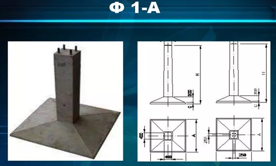 Фундамент под опоры ЛЭП
